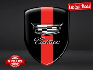 Cadillac Pegatinas Cristal Trasero Racing Diseño Limitado ST